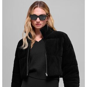 BNWT Alo Yoga mini corduroy dreamy puffer M